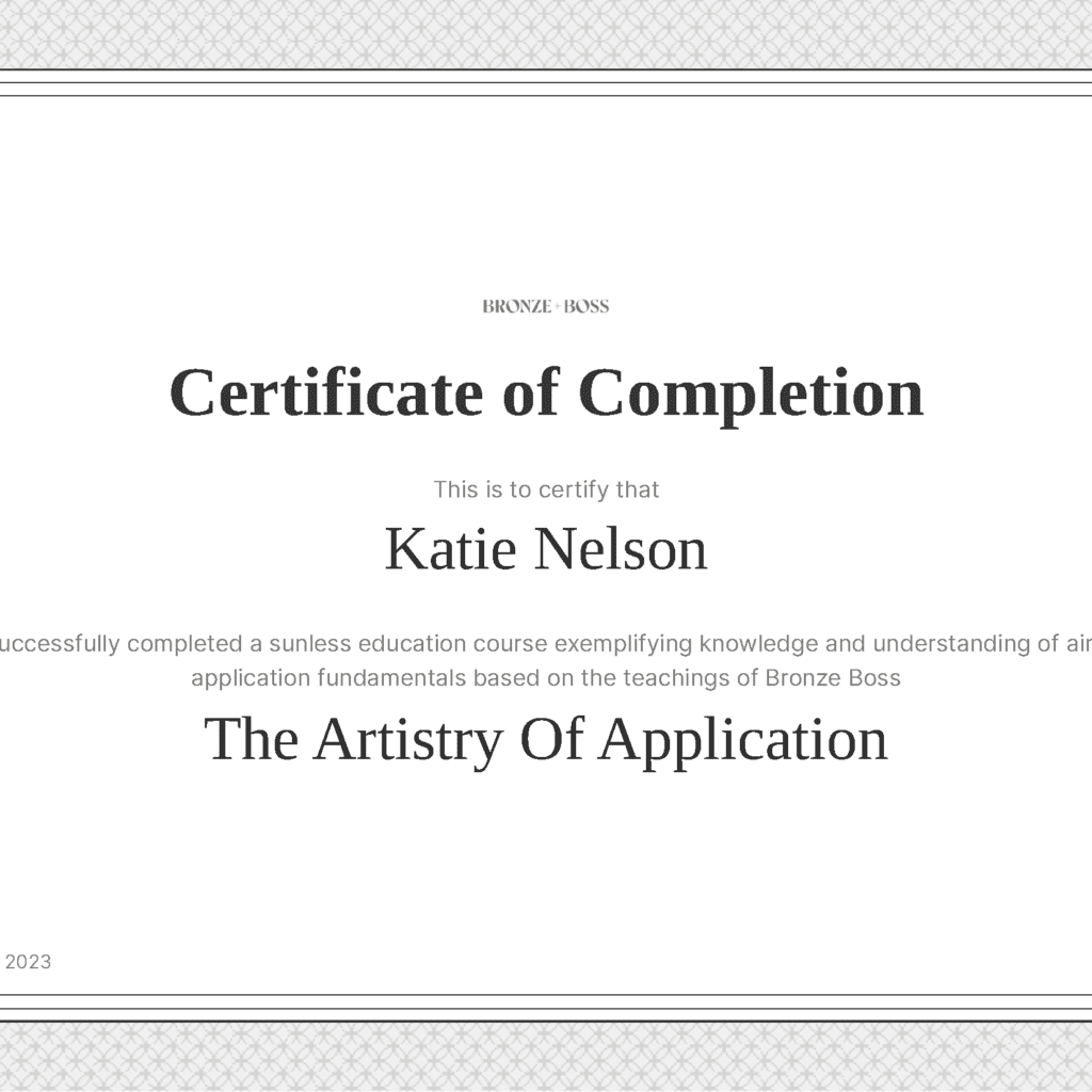 The Artistry Of Application-certificate